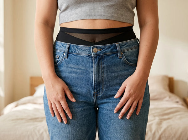 Under jeans